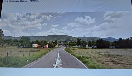 vizualizacija_pogled krožišče Galeja iz smeri Topolca